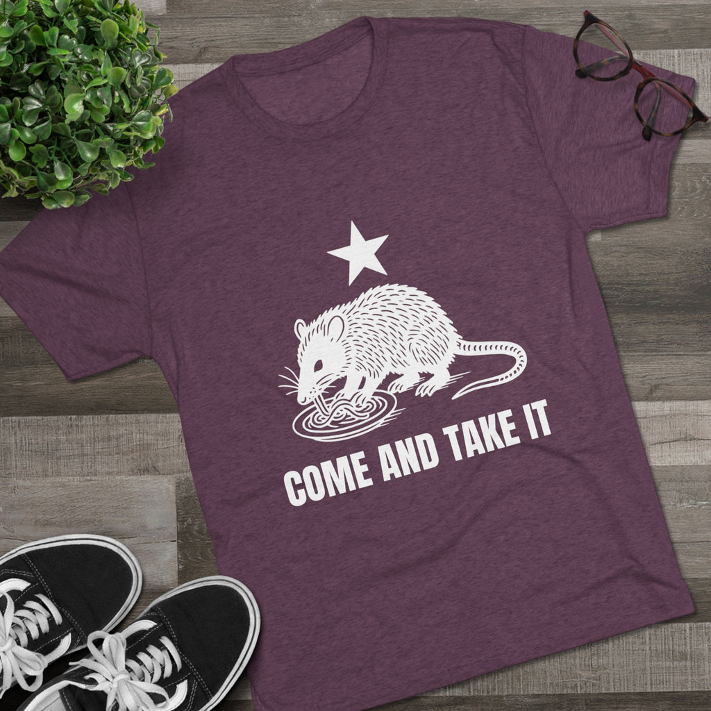 Come and Take It - Tri-Blend Crew Tee