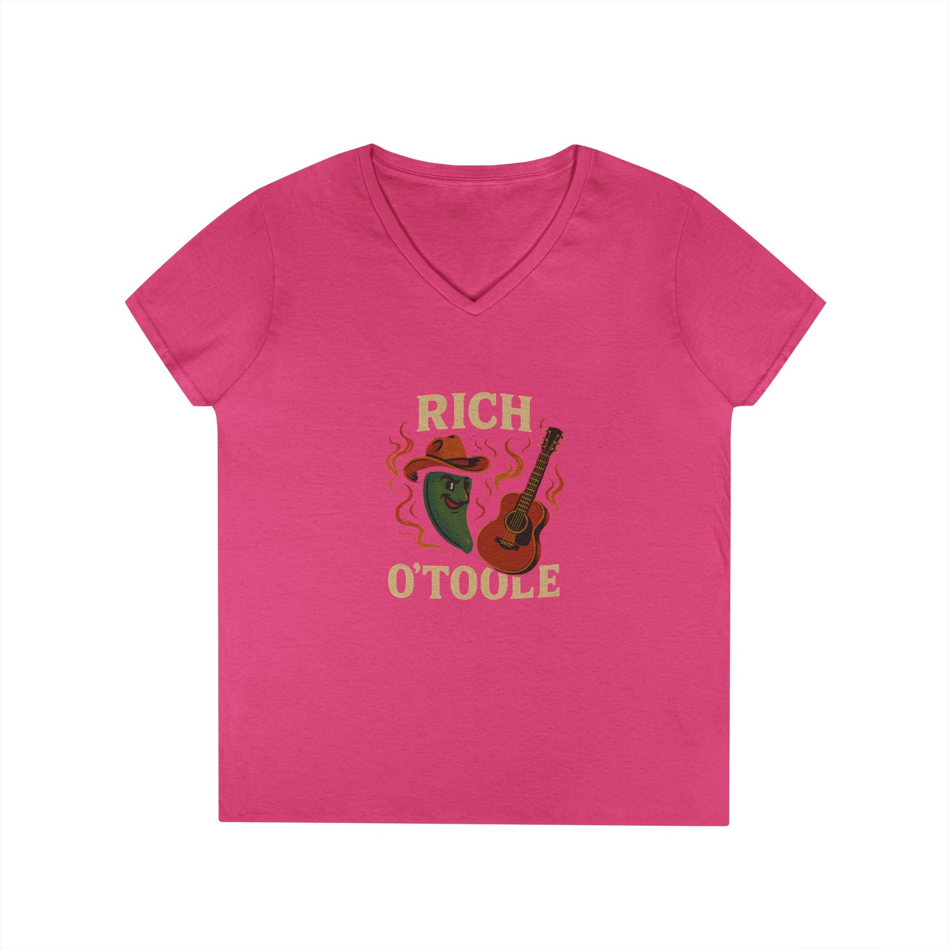 Spicy Rich O'Toole - Ladies' V-Neck T-Shirt
