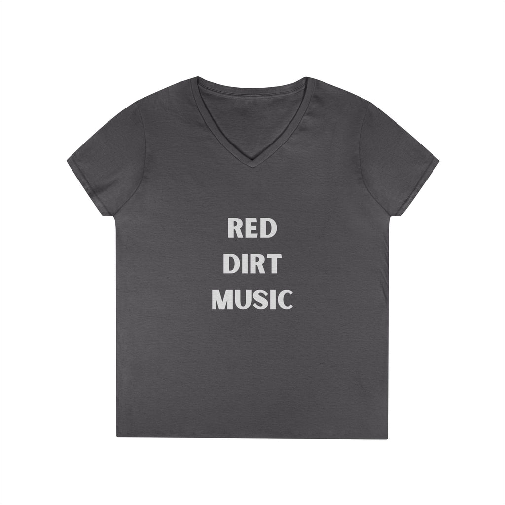 Red Dirt Music - Ladies' V-Neck T-Shirt