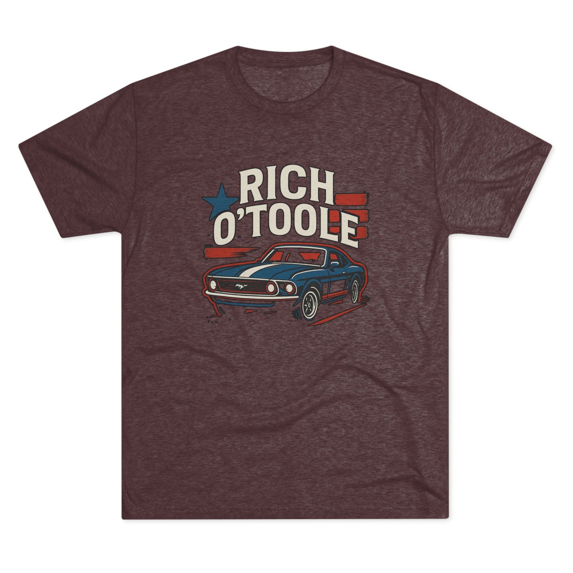 Rich O'Toole Mustang - Tri-Blend Crew Tee