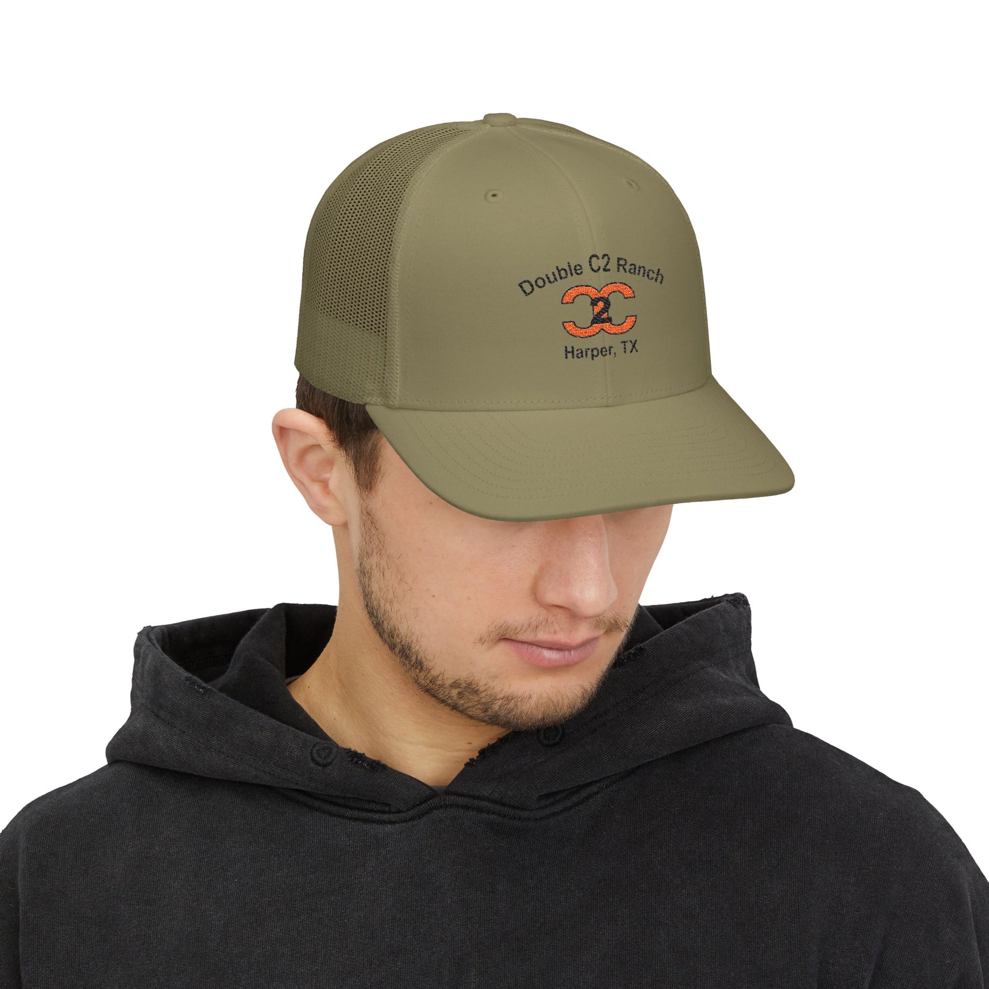Double C2 Ranch - Snapback Trucker Cap (Embroidery)