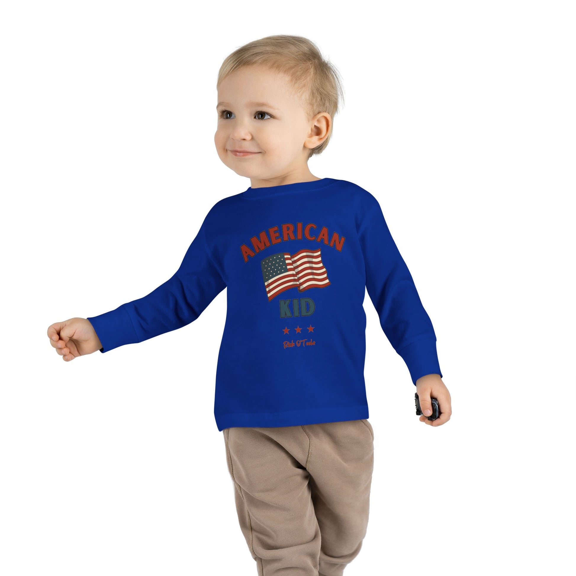 American Kid - Toddler Long Sleeve Tee