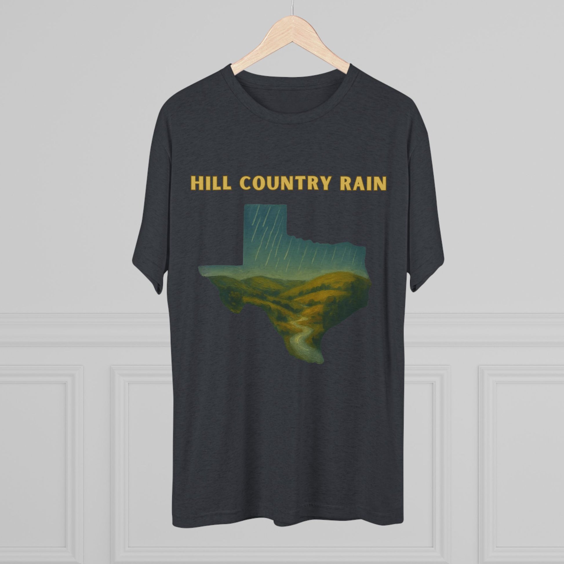 Hill Country Rain - Tri-Blend Crew Tee